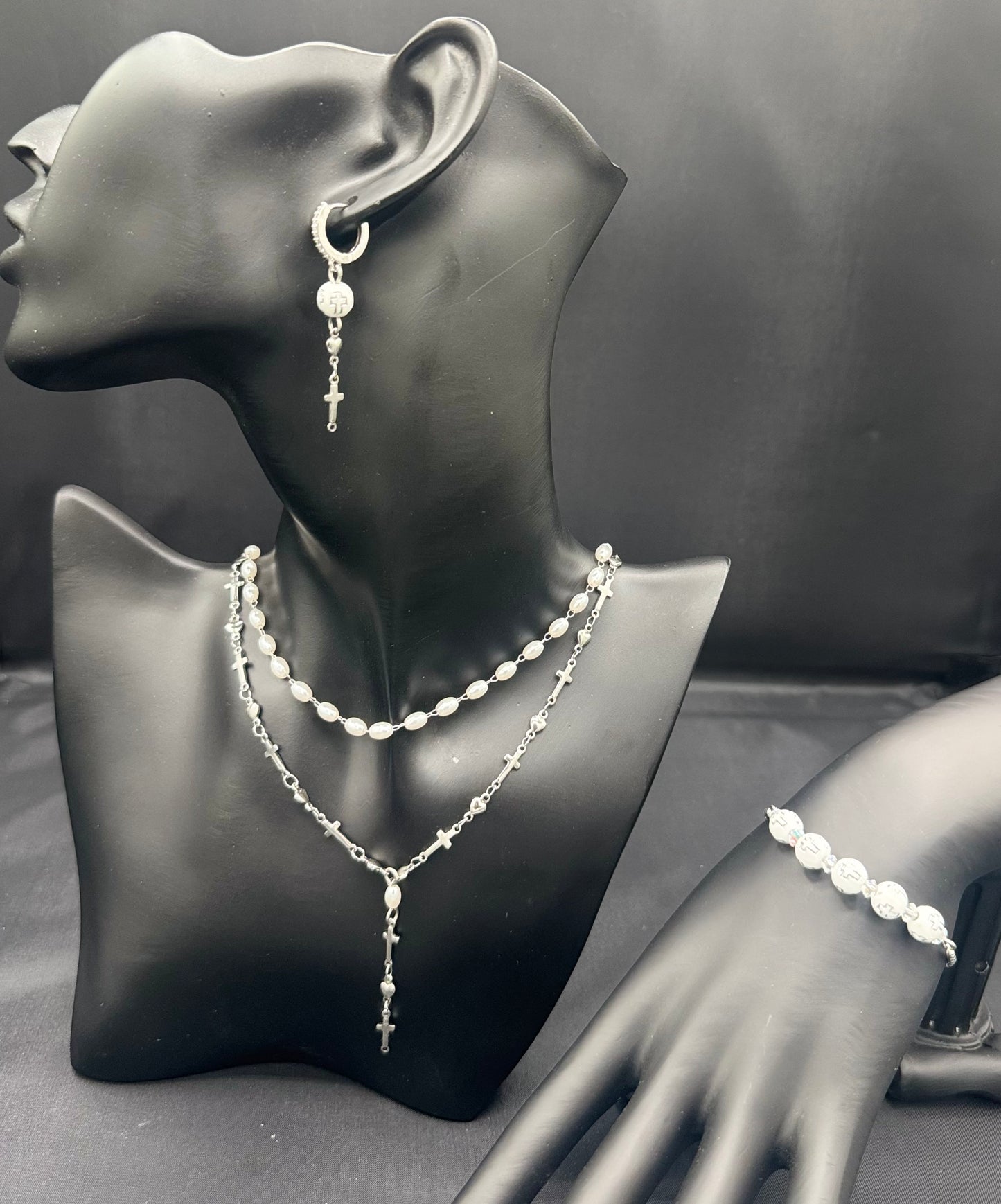 Guiding Grace Earrings | Silver