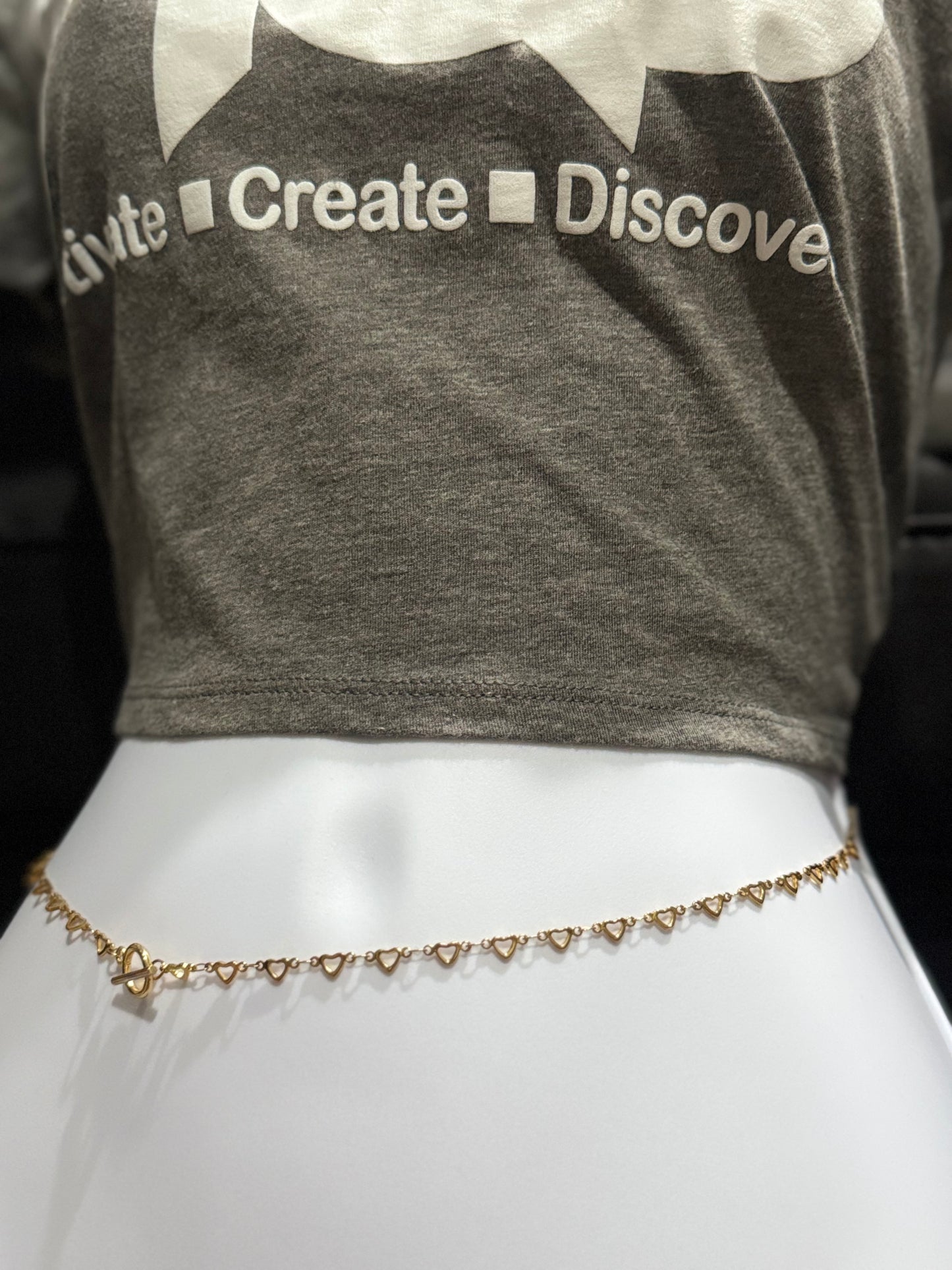 Unwavering Love waist chain gold