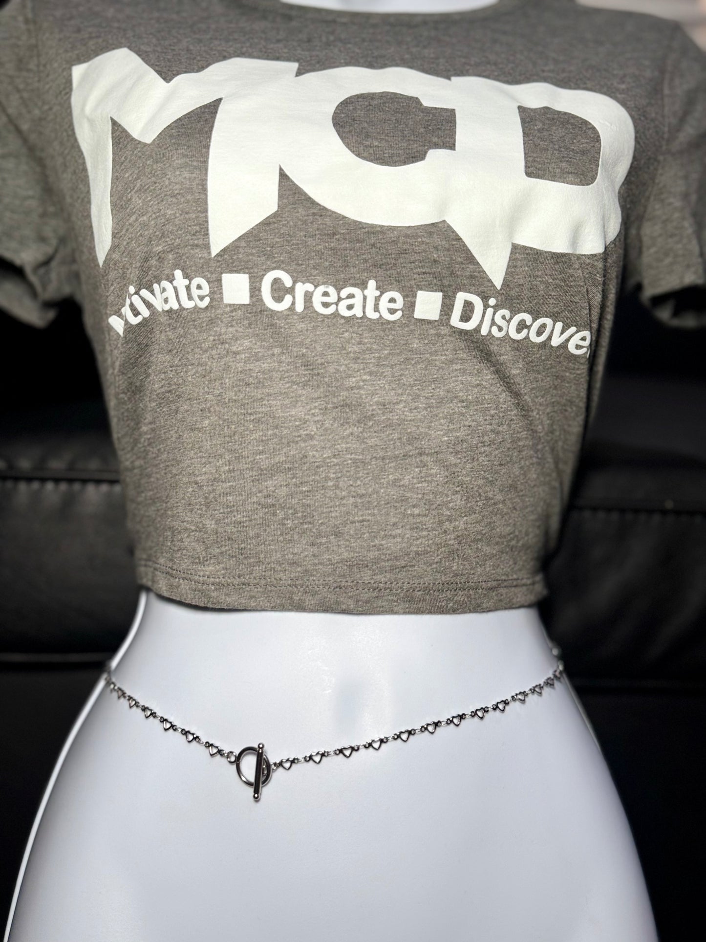 Unwavering Love waist chain Silver