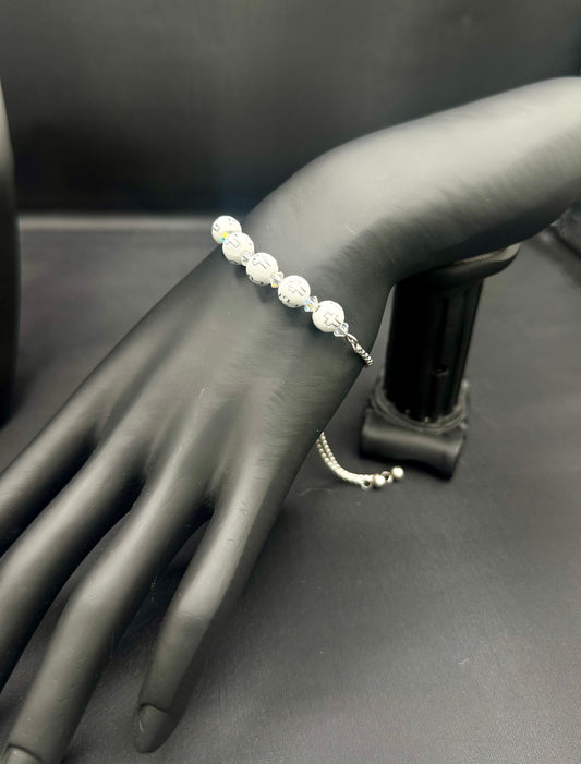 Anchored in Faith Bracelet | Silver
